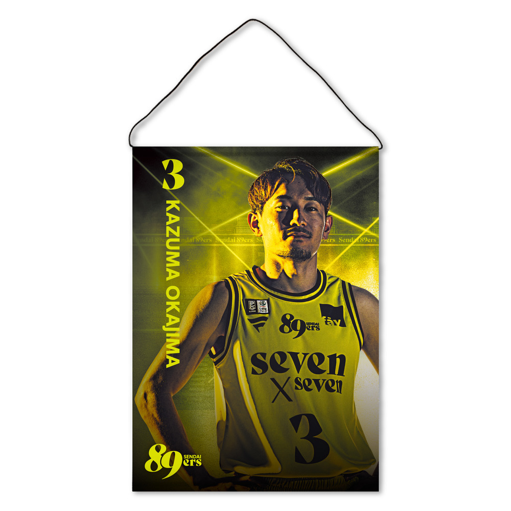 受注販売】選手タペストリー 2025-26｜仙台89ERS｜B.LEAGUE（Bリーグ